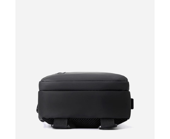 Сумка плечова с USB-портом водонепроникна Black, зображення 6
