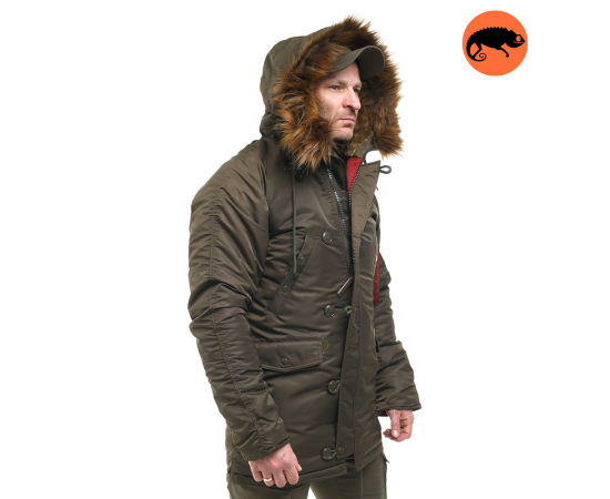 Куртка Аляска зимняя Slim Fit N-3B Tundra, Розмір: 44-46 (S)
