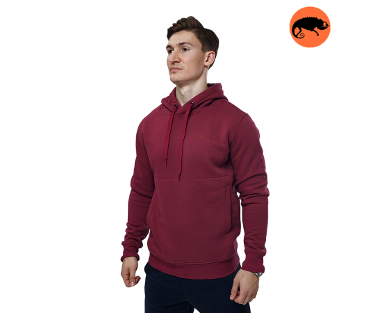 Бордовое худи мужское Anorak warm Gen2 Burgundy, Размер: 44-46 (S)