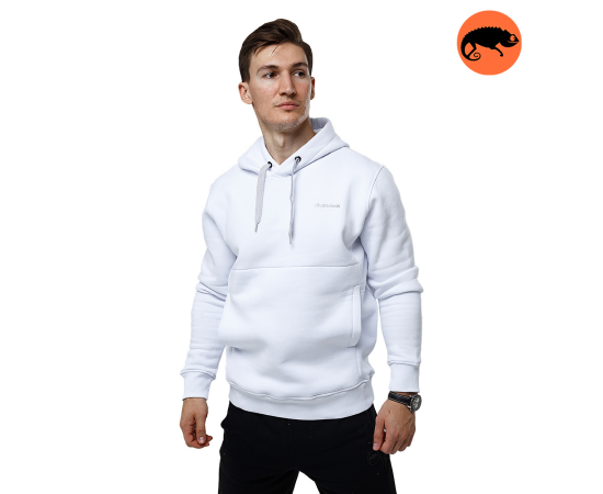 Кофта худи белый мужской с капюшоном Anorak warm Gen2 White, Размер: 44-46 (S)