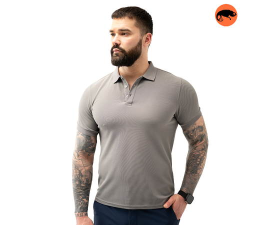 Футболка Polo Shirt Casual dark gray, Размер: 44-46 (S)