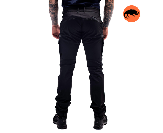 Штани Hybrid Black, Розмір брюк: 60-62/182, зображення 3