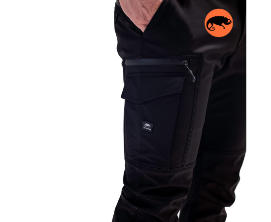 Штани Hybrid Black, Розмір брюк: 48-50/176, зображення 4