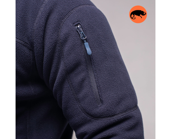 Чоловіча флісова куртка з капюшоном Viking Navy, Розмір: 56-58 (XL), зображення 6