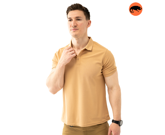 Футболка Polo Shirt Casual khaki, Розмір: 62-60 (XXL), зображення 3