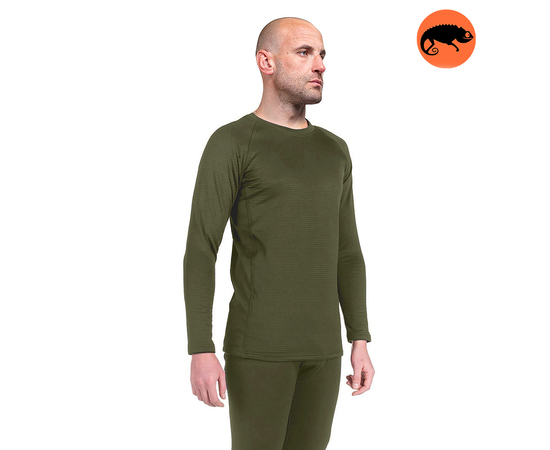 Мужское термобелье комплект Active Khaki, Размер: 44-46 (S)