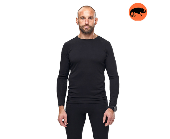 Термобелье мужское черное Rayon Black комплект, Размер: 44-46 (S)