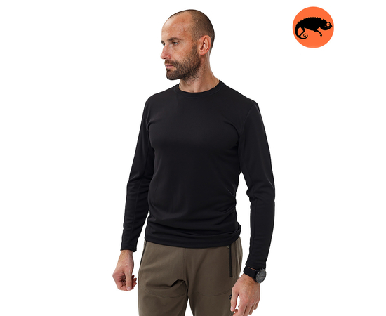Футболка Long sleeve Striker Black, Розмір: 44-46 (S)