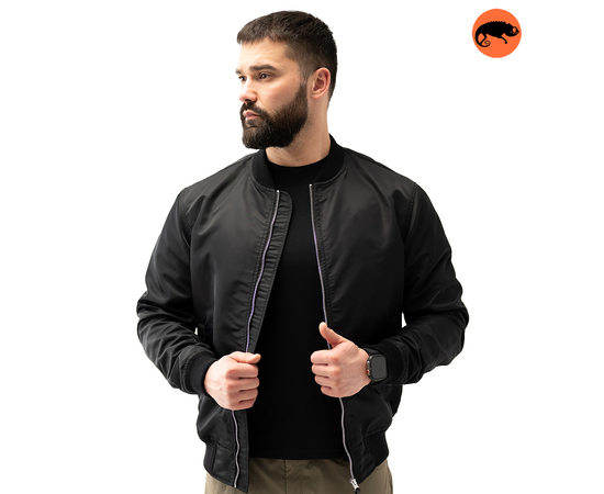 Куртка MA-1 light Black, Размер: 60-62 (XXL)