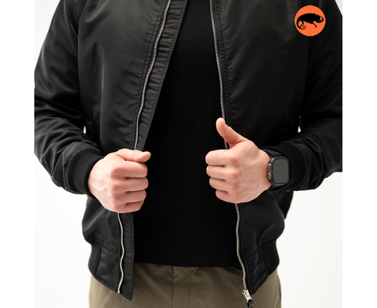 Куртка MA-1 light Black, Размер: 56-58 (XL), фото 4 Куртка MA-1 light Black, Размер: 56-58 (XL), фото 4