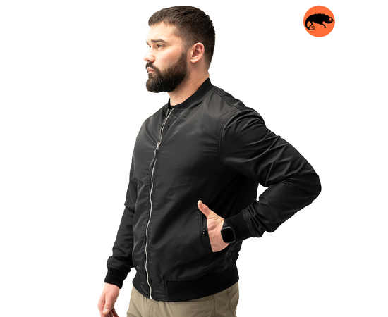 Куртка MA-1 light Black, Размер: 52-54 (L), фото 2 Куртка MA-1 light Black, Размер: 52-54 (L), фото 2