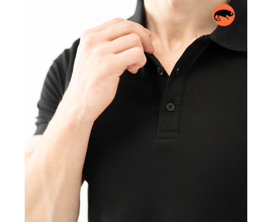 Футболка Polo Shirt Casual black, Розмір: 48-50 (M), зображення 2