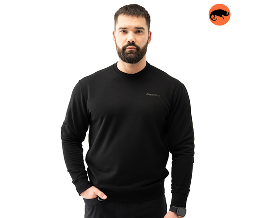 Світшот Warm light  Black, Розмір: 44-46 (S)