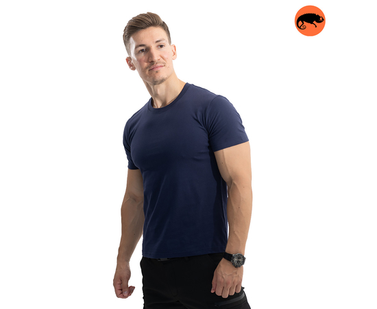 Футболка T-Shirt Casual dark blue, Размер: 44-46 (S), фото 2 Футболка T-Shirt Casual dark blue, Размер: 44-46 (S), фото 2