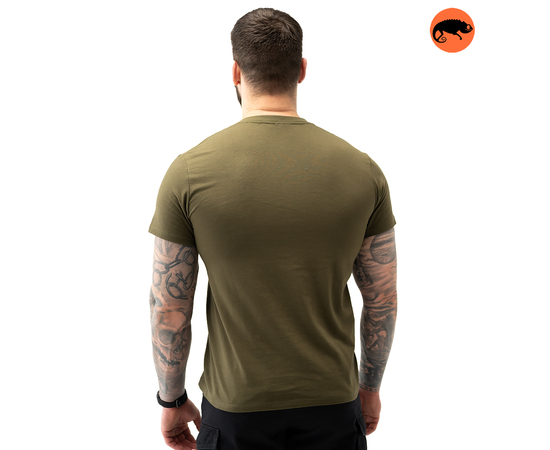 Футболка T-Shirt Casual olive, Розмір: 44-46 (S), зображення 3 Футболка T-Shirt Casual olive, Розмір: 44-46 (S), зображення 3