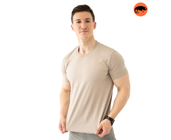 Футболка T-Shirt Casual khaki, Розмір: 44-46 (S)