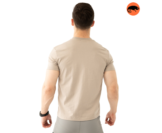 Футболка T-Shirt Casual khaki, Розмір: 44-46 (S), зображення 4 Футболка T-Shirt Casual khaki, Розмір: 44-46 (S), зображення 4