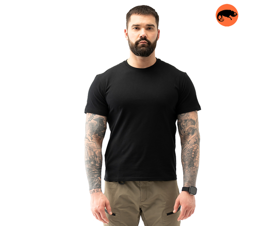 Футболка T-Shirt Casual Black, Розмір: 44-46 (S), зображення 2 Футболка T-Shirt Casual Black, Розмір: 44-46 (S), зображення 2