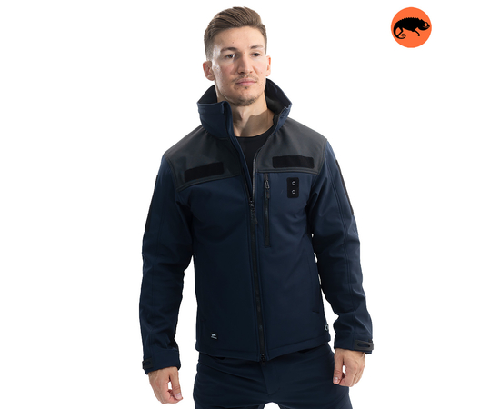 Куртка Soft Shell Stalker Navy, Розмір: 44-46 (S)