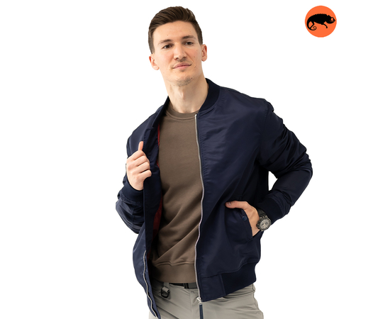 Куртка MA-1 light Navy, Розмір: 64-66 (XXXL), зображення 3 Куртка MA-1 light Navy, Розмір: 64-66 (XXXL), зображення 3