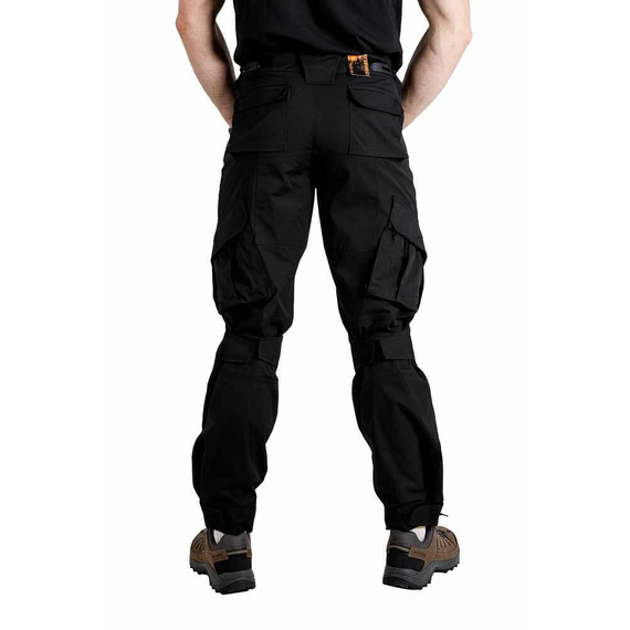 Тактические мужские брюки карго с накладными карманами Shooter Gen 2 Black, Размер брюк / рост: 44-46/176, фото 4