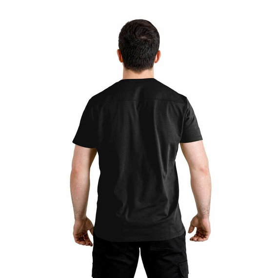 Футболка мужская черная Jersey Black, Размер: 40-42 (XS), фото 8