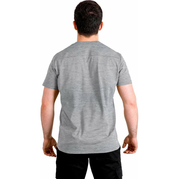 Футболка серая мужская Jersey Light Gray, Размер: 64-66 (ХХХL), фото 5