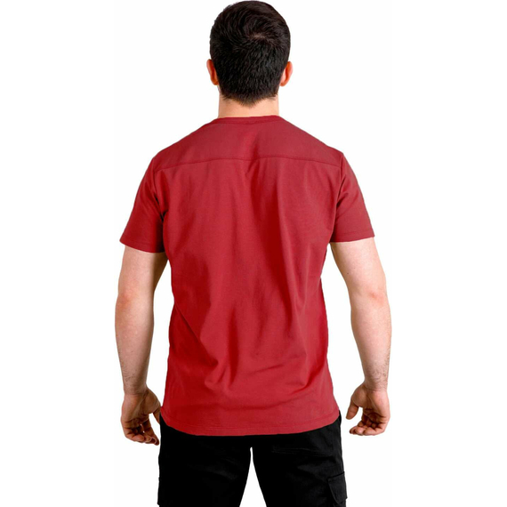 Красная футболка мужская Jersey Red, Размер: 60-62 (XXL), фото 7