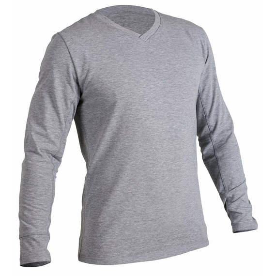 Сіра Футболка Лонгслів Чоловічий Long Sleeve Gray, Розмір: 62-60 (XXL)