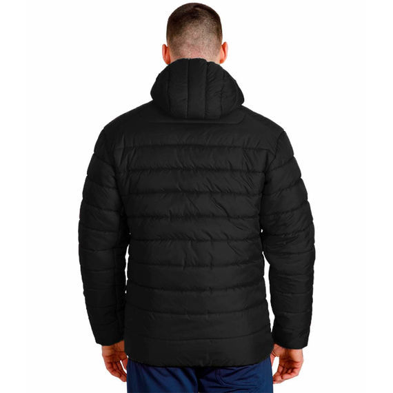 Стьобана куртка чоловіча з капюшоном Maximus Black чорна, Розмір: 62-60 (XXL), зображення 6