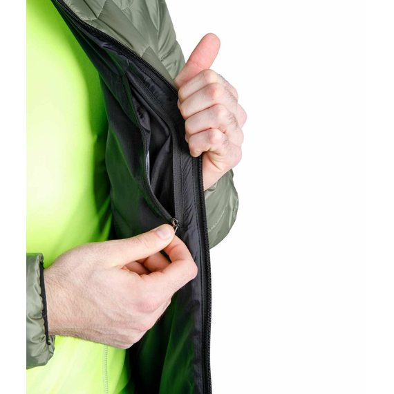 Чоловіча стьобана куртка з капюшоном Maximus Olive, Розмір: 44-46 (S), зображення 9