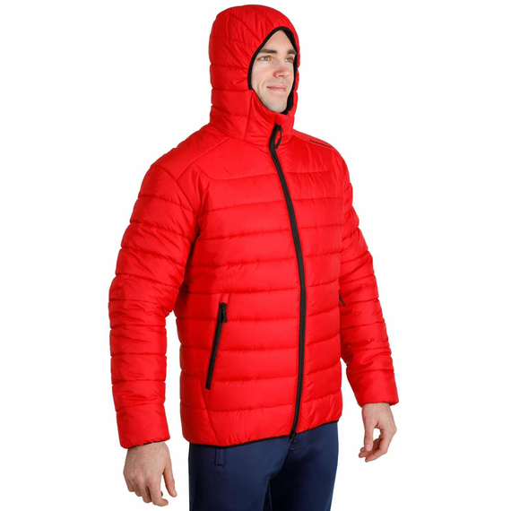 Червона куртка чоловіча з капюшоном Maximus Red, Розмір: 56-58 (XL), зображення 3