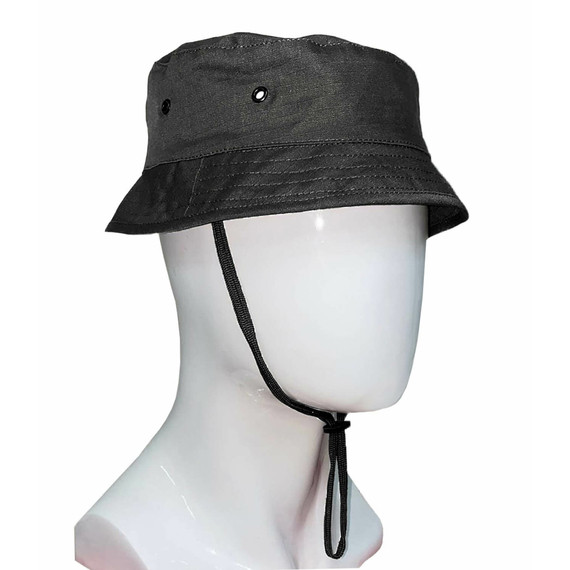 Панама мужская черная с эластаном Black, Размер: S