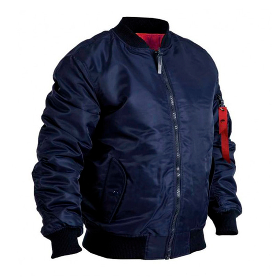 Демісезонна чоловіча темно-синя куртка MA-1 Gen 2 Navy, Розмір: 44-46 (S), зображення 10