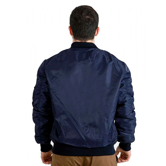 Демісезонна чоловіча темно-синя куртка MA-1 Gen 2 Navy, Розмір: 44-46 (S), зображення 8