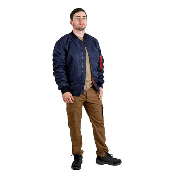 Демісезонна чоловіча темно-синя куртка MA-1 Gen 2 Navy, Розмір: 44-46 (S), зображення 11