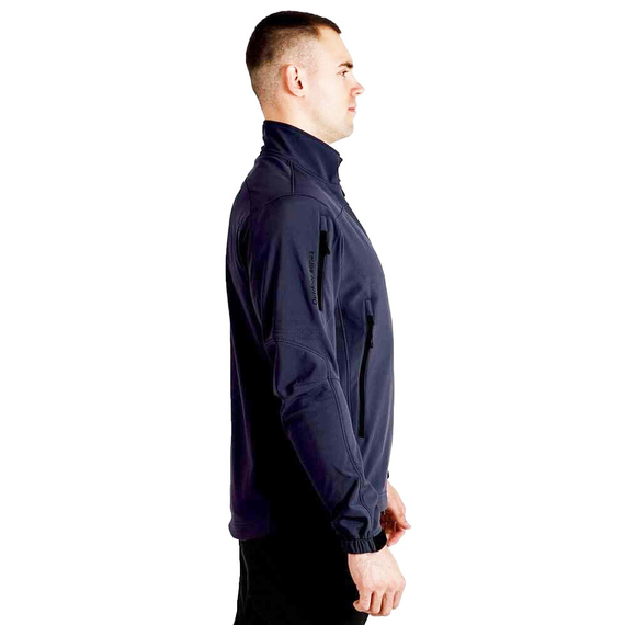 Мужская демисезонная куртка Soft Shell Intruder Navy, Размер: 44-46 (S), фото 2