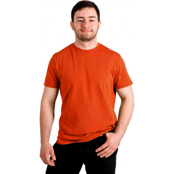 Оранжевая футболка мужская Jersey Orange, Размер: 56-58 (XL), фото 2