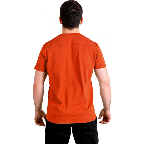 Оранжевая футболка мужская Jersey Orange, Размер: 48-50 (M), фото 3