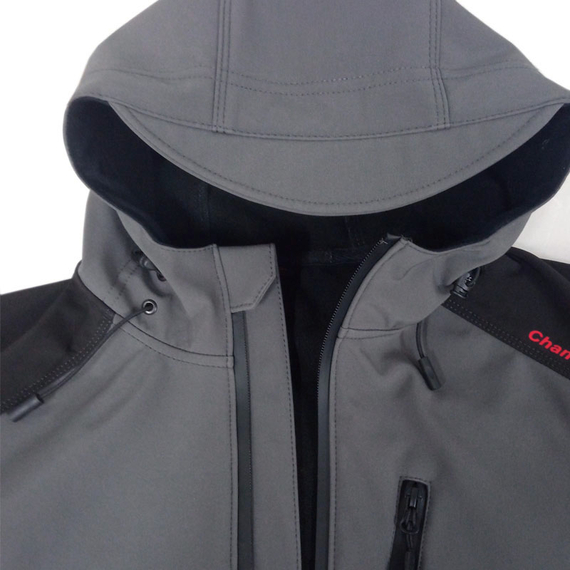 Куртка  Soft Shell Predator Grey/Black, Розмір: 44-46 (S), зображення 12