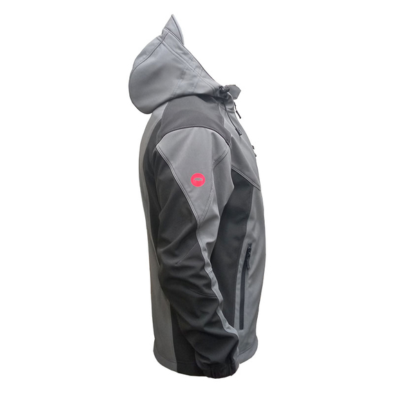 Куртка  Soft Shell Predator Grey/Black, Розмір: 44-46 (S), зображення 4