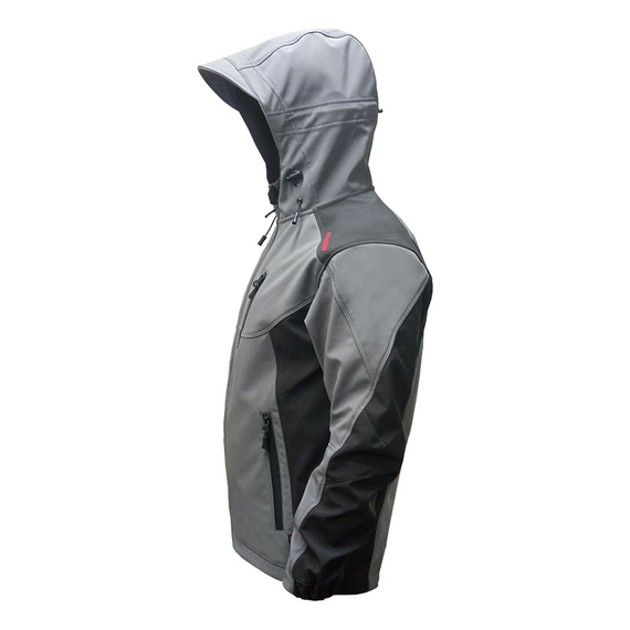 Куртка  Soft Shell Predator Grey/Black, Розмір: 44-46 (S), зображення 5