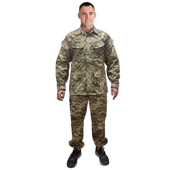 Костюм полевой ММ14 Ukraine Digital Pixel, Размер брюк / рост: 60-62/182-188, фото 11