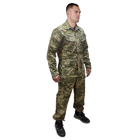 Костюм полевой ММ14 Ukraine Digital Pixel, Размер брюк / рост: 52-54/182-188, фото 12