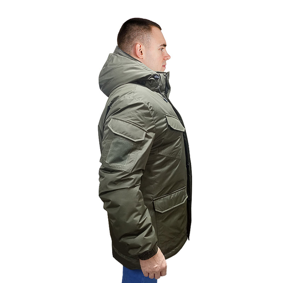 Тактическая куртка полевая утепленная олива Olive, Размер: 48-50 (M), фото 2