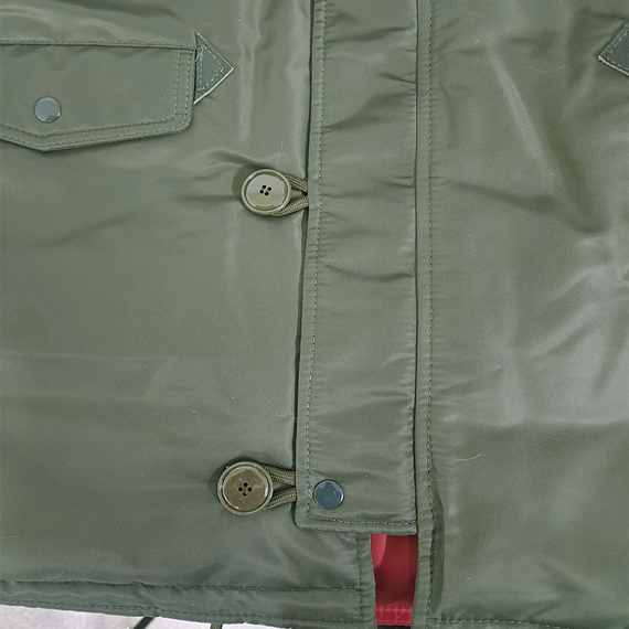 Мужская куртка Аляска Slim Fit N-3B Olive, Размер: 48-50 (M), фото 21