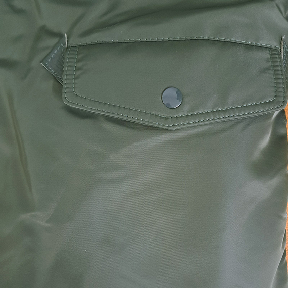 Чоловіча куртка Аляска Slim Fit N-3B Olive, Розмір: 52-54 (L), зображення 13