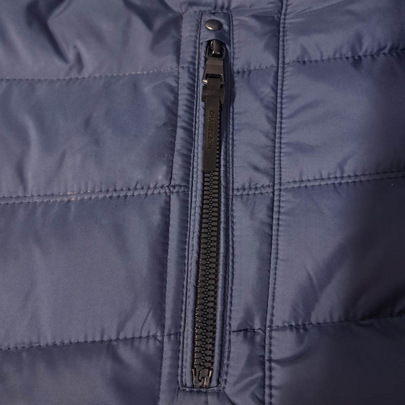 Синяя мужская куртка спортивная с капюшоном Proxima Navy, Размер: 56-58 (XL), фото 15