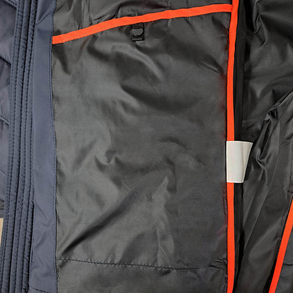 Синяя мужская куртка спортивная с капюшоном Proxima Navy, Размер: 56-58 (XL), фото 17