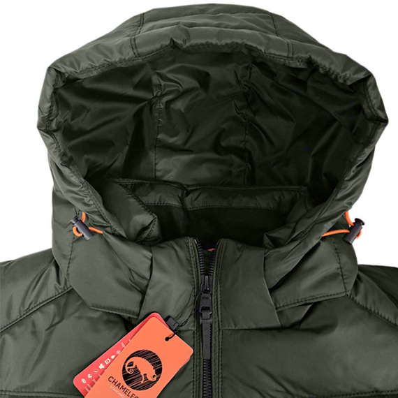 Чоловіча куртка олива з капюшоном Proxima Olive, Розмір: 56-58 (XL), зображення 14